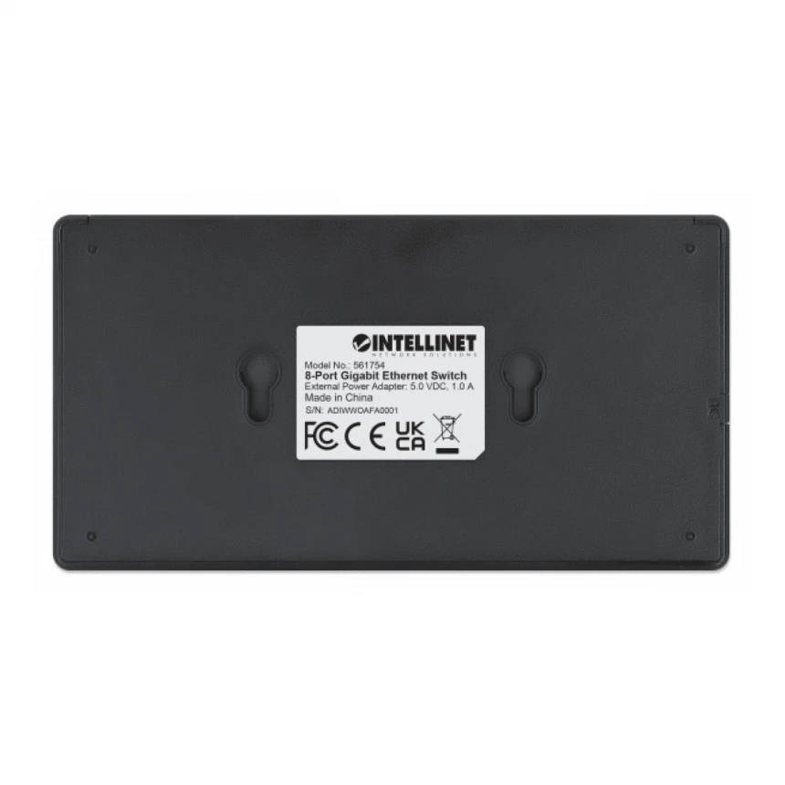 LAN switch Intellinet 561754 10/100/1000 8port