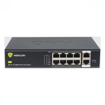LAN Switch Mercury H1108PL PoE 10/100Mbps