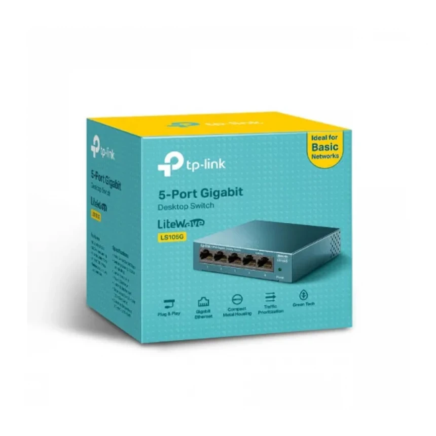 LAN Switch TP-LINK LS105G Gigabit 10/100/1000Mbps