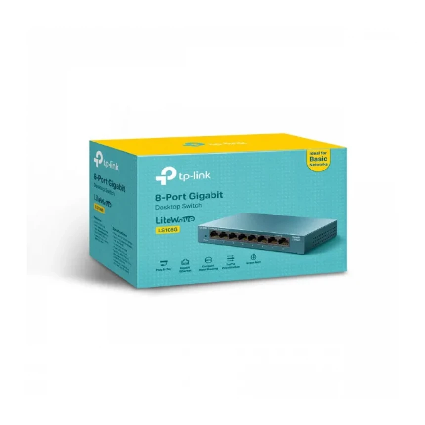 LAN Switch TP-LINK LS108G Gigabit 10/100/1000Mbps