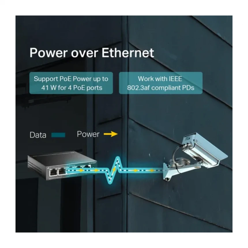 LAN Switch TP-LINK TL-SF1005LP 10/100 5port (4 PoE)