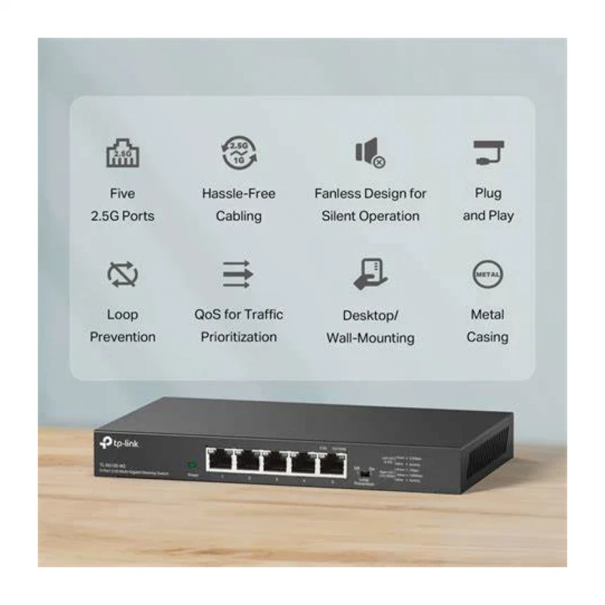 LAN Switch TP-LINK TL-SG105-M2 10/100/1000 5port