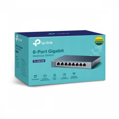 LAN Switch TP-LINK TL-SG108 Gigabit 10/100/1000Mbps