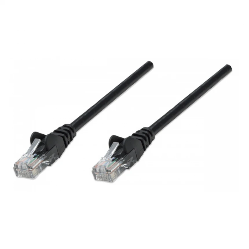 LAN UTP kabl intellinet 320757 Cat5e CCA/Black/2m