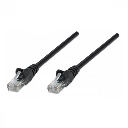 LAN UTP kabl intellinet 320757 Cat5e CCA/Black/2m