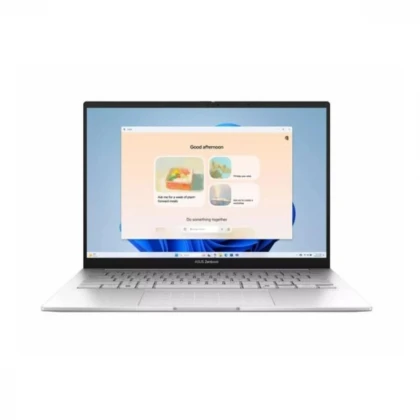 Laptop ASUS Zenbook 14 UX3405CA-STA1190 DOS/14"3K OLED/U7 255H/32GB/1TB/backl/futrola/bez punj/srebr