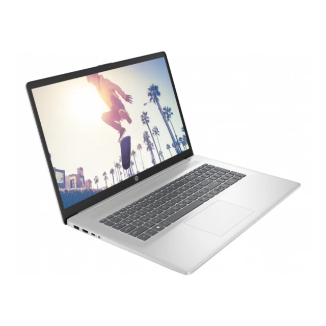 Laptop HP 17-cp0115nm DOS/17.3"FHD AG IPS/Ryzen 7-5700U/16GB/512GB/podloga/srebrna