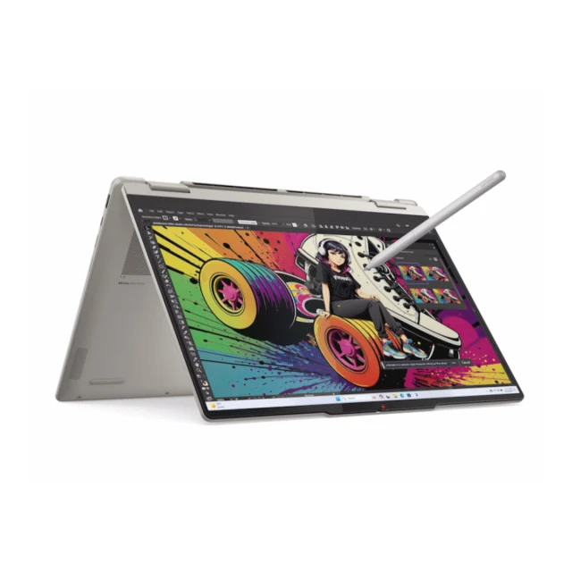 Laptop LENOVO Yoga 7 2in1 14AKP10 DOS/14" WQUX OLED Touch/Ryzen AI 7-350/24GB/1TB/BKLT SRB/morska šk