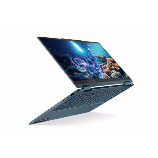 Laptop LENOVO Yoga 7 2in1 14AKP10 DOS/14" WQUX OLED Touch/Ryzen AI 7-350/24GB/1TB/BKLT SRB/smaragd