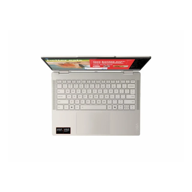 Laptop LENOVO Yoga 7 2in1 14AKP10 DOS/14" 2.8K OLED/Ryzen AI 7-350/32GB/1TB/bklt srb/morska školjka