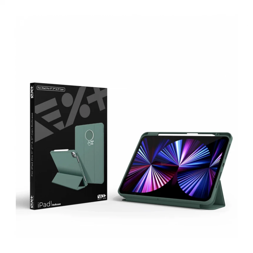 Leaf Green Rollcase | iPad 11 inch