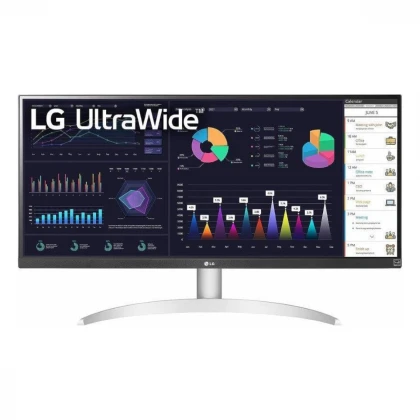 Monitor LG 29WQ600-W 29"/IPS,21:9/2560x1080/100Hz/5ms GtG/HDMI,DP,USB C/freesync/VESA/srebrna