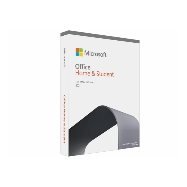 Licenca MICROSOFT Retail Office Home and Student 2021/32bit/64bit/English/PKC/1PC