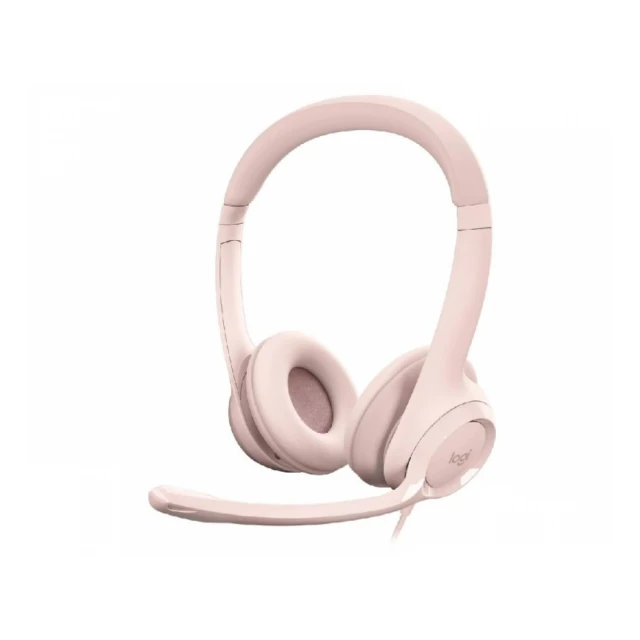 LOGITECH H390 Stereo Headset slušalice sa mikrofonom roze 