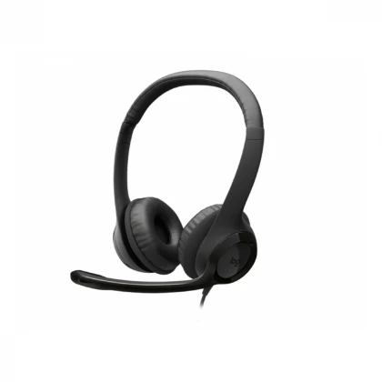 LOGITECH H390 Stereo USB-C slušalice sa mikrofonom crne 