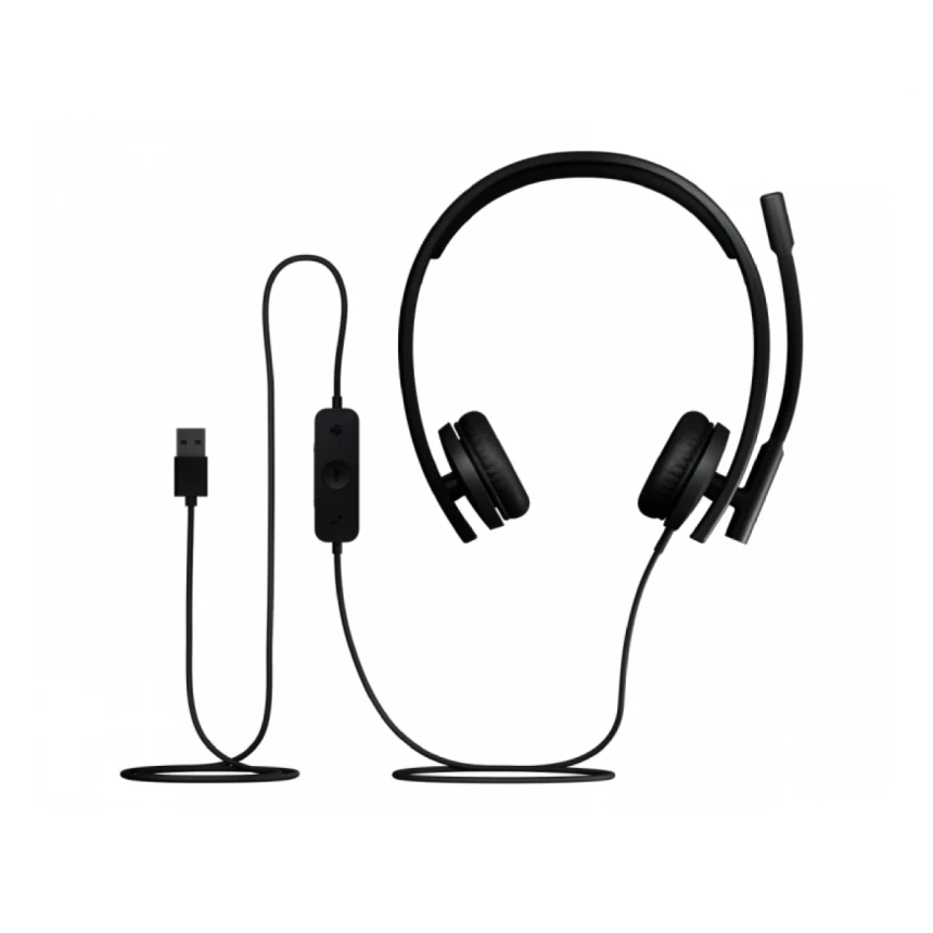 LOGITECH H570e Stereo (Teams Version) USB-A slušalice sa mikrofonom 