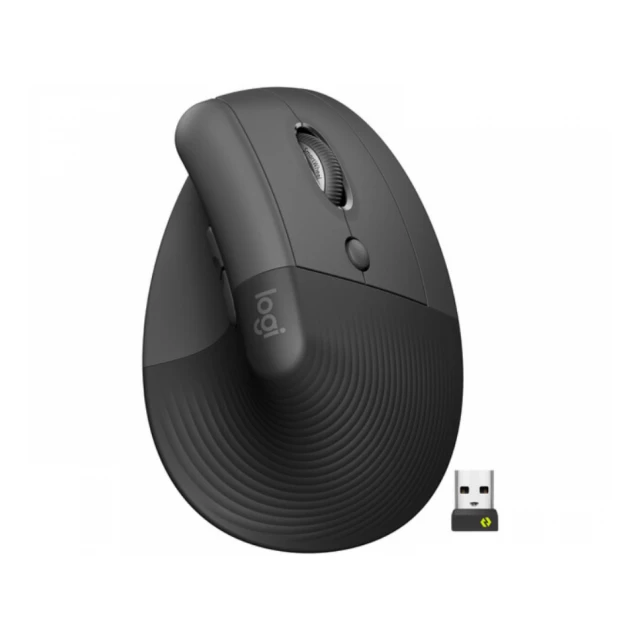 LOGITECH Lift Vertical Ergonomic Wireless crni miš OEM 