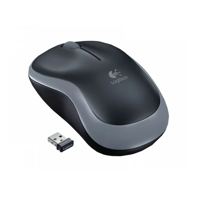 LOGITECH_ M185 Bežični sivi miš 