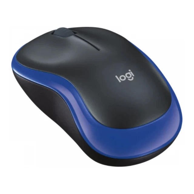 LOGITECH M185 Wireless plavi miš Retail 