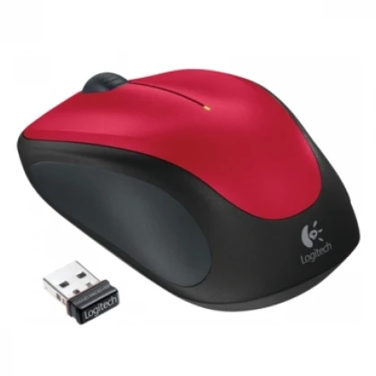 LOGITECH M235 Wireless crveni miš 