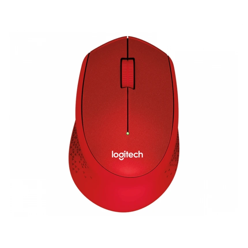 LOGITECH M330 Silent Plus Wireless crveni miš 