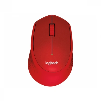 LOGITECH M330 Silent Plus Wireless crveni miš 