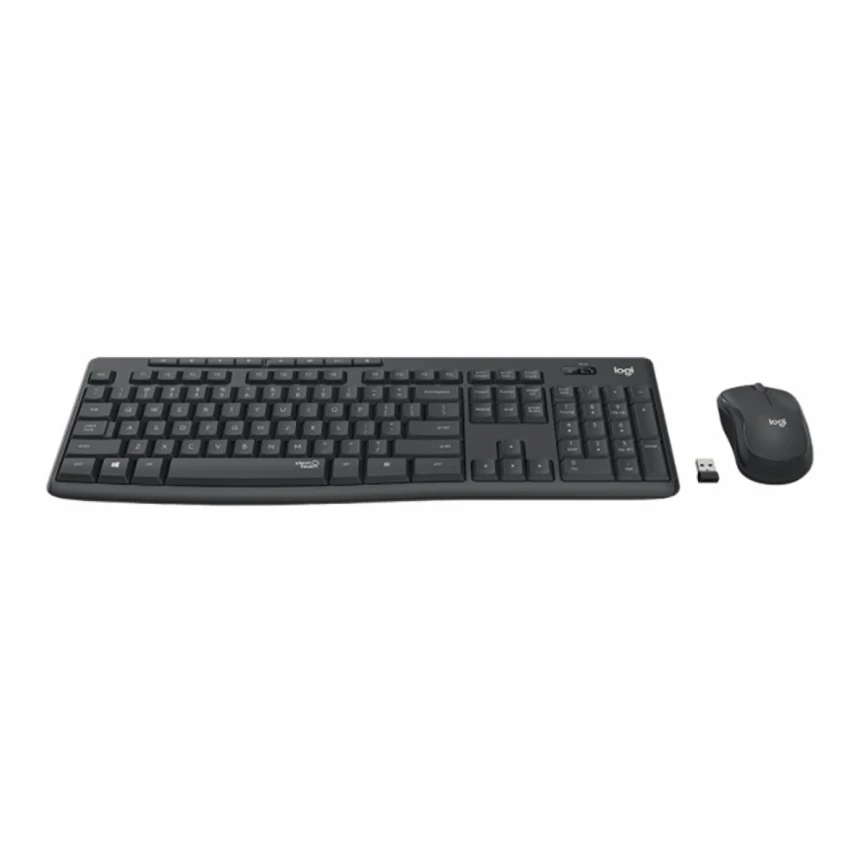 LOGITECH_ MK295 Silent Wireless Combo US tastatura + miš crna 