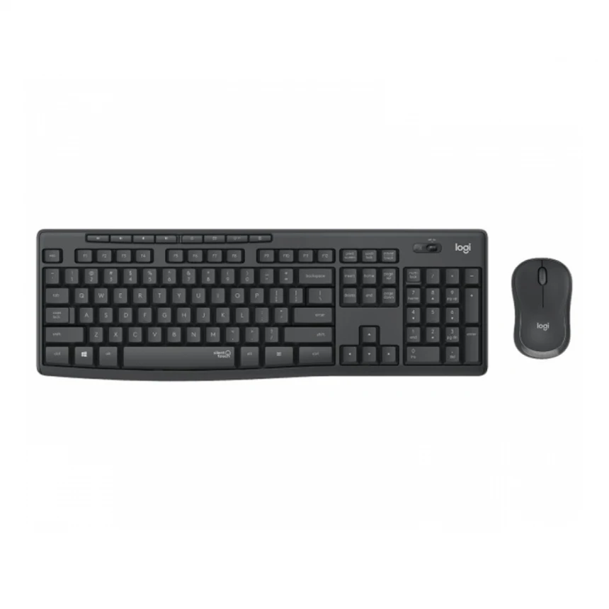 LOGITECH_ MK295 Silent Wireless Combo US tastatura + miš crna 