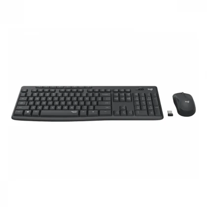 LOGITECH_ MK295 Silent Wireless Combo US tastatura + miš crna 