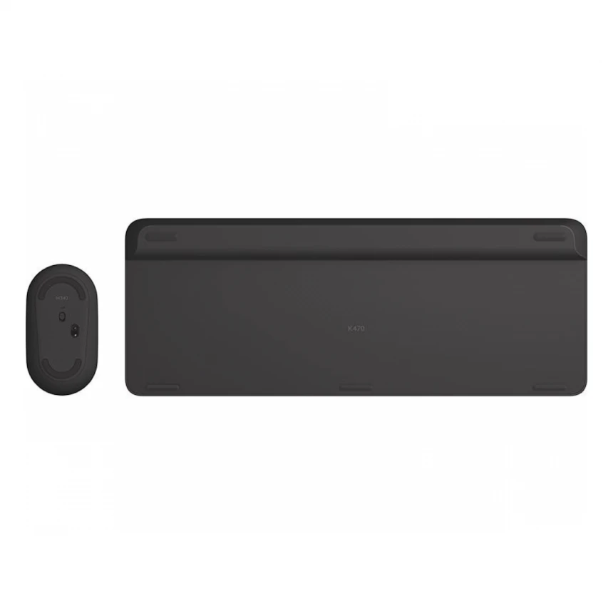 LOGITECH_ MK470 Wireless Desktop US Graphite tastatura + miš 
