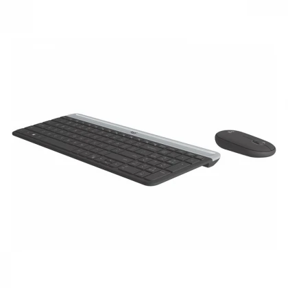 LOGITECH_ MK470 Wireless Desktop US Graphite tastatura + miš 