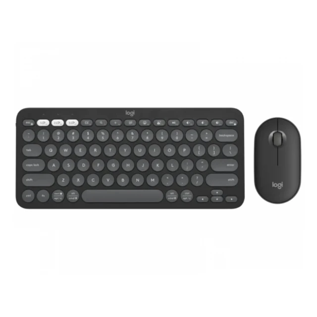 LOGITECH Pebble2 Wireless Combo US tastatura + miš crna 