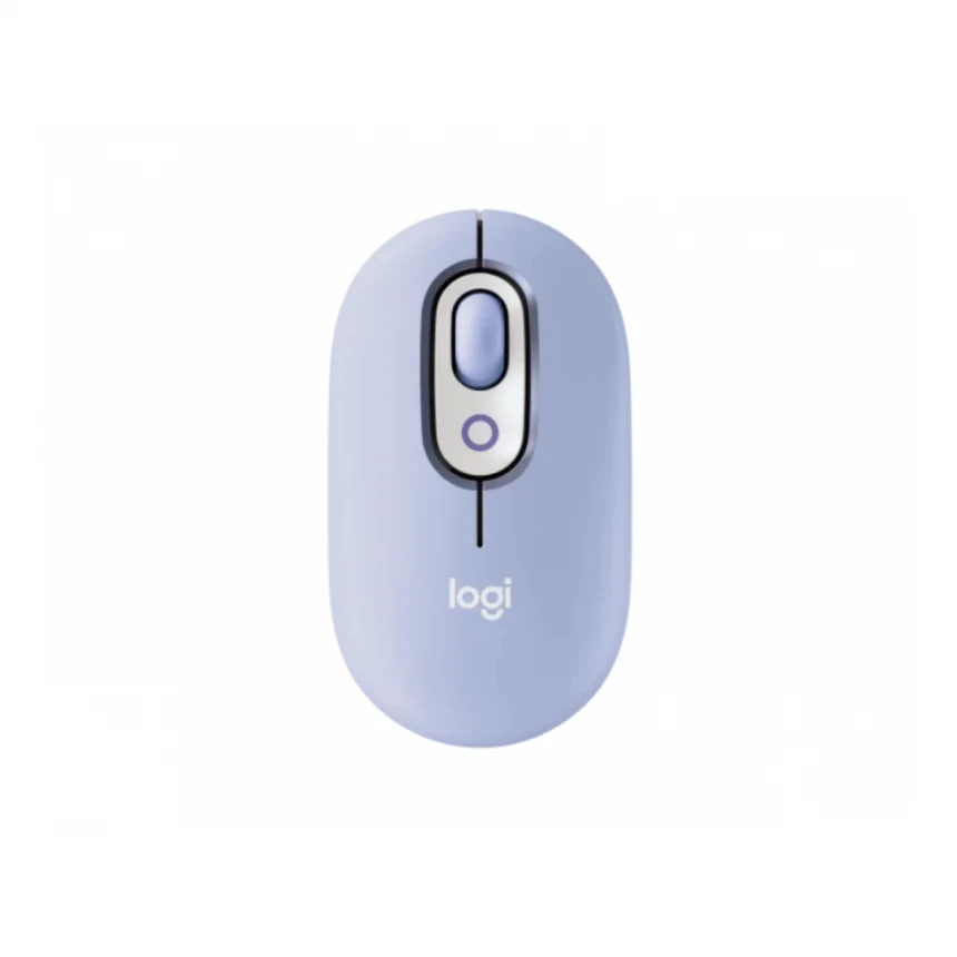 LOGITECH Pop Mouse with Emoji, Lilac miš 