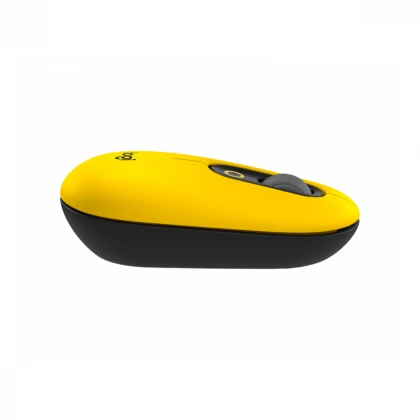 LOGITECH Pop Mouse with Emoji, Blast Yellow miš 