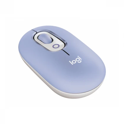 LOGITECH Pop Mouse with Emoji, Lilac miš 