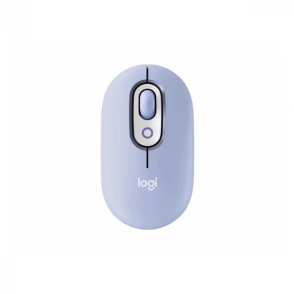 LOGITECH Pop Mouse with Emoji, Lilac miš 