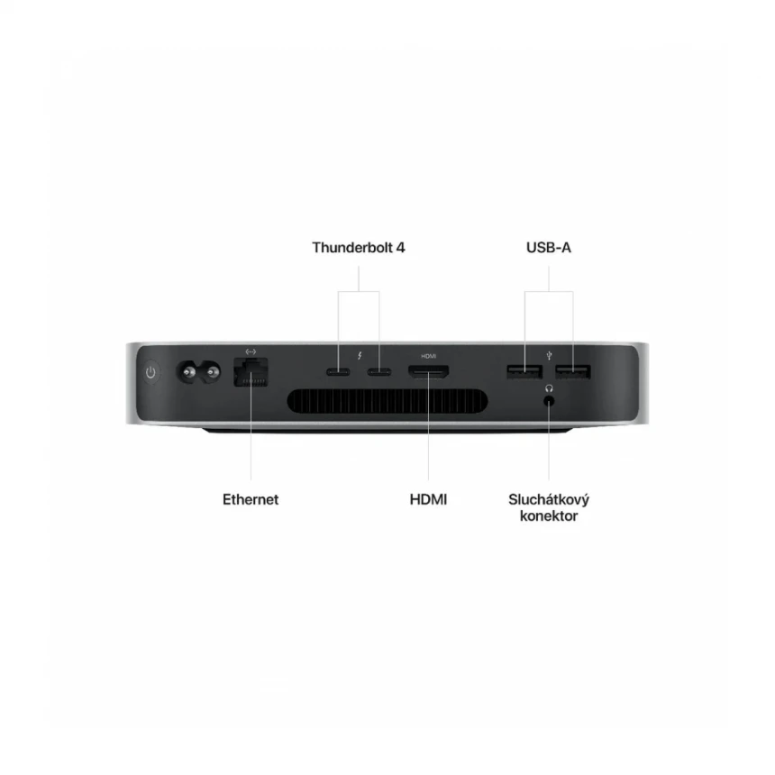 Mac mini M2 Pro sa 10-jezgarnim CPU-om, 16-jezgarnim GPU-om, 16GB objedinjene memorije I 512GB SSD-om