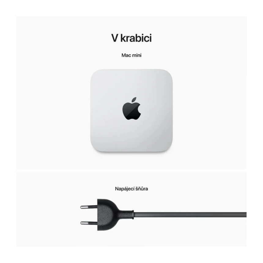 Mac mini M2 Pro sa 10-jezgarnim CPU-om, 16-jezgarnim GPU-om, 16GB objedinjene memorije I 512GB SSD-om