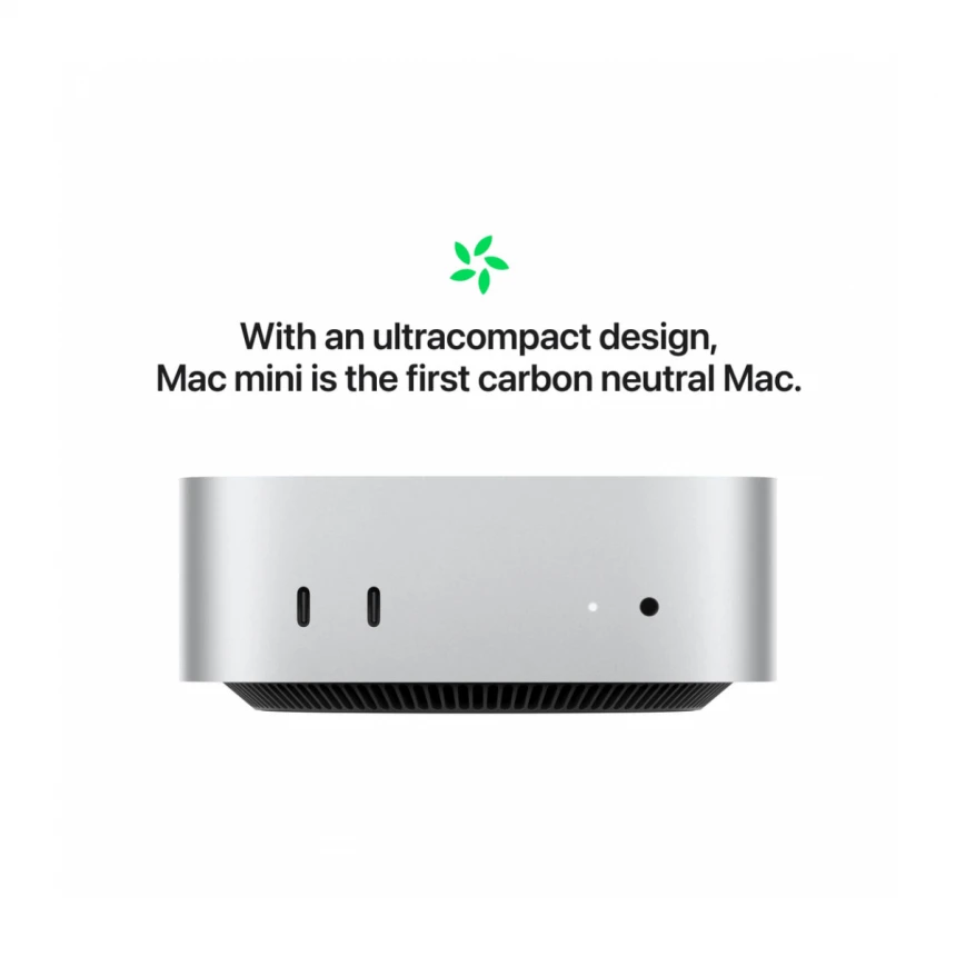 Mac mini M4 sa 10-jezgarnim CPU-om, 10-jezgarnim GPU-om, 24GB objedinjene memorije i 512GB SSD-om