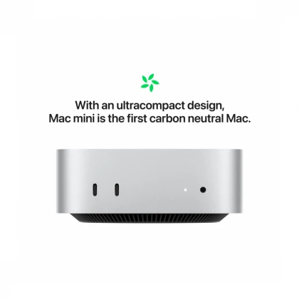 Mac mini M4 sa 10-jezgarnim CPU-om, 10-jezgarnim GPU-om, 24GB objedinjene memorije i 512GB SSD-om
