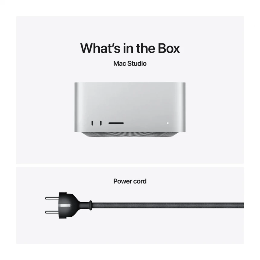 Mac Studio M4 Max sa 14-jezgarnim CPU-om, 32-jezgarnim GPU-om, 36GB objedinjene memorije i 512GB SSD-om