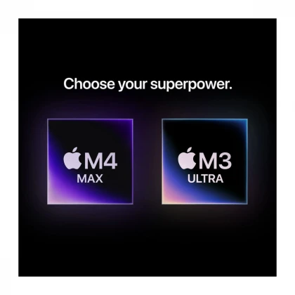 Mac Studio M4 Max sa 14-jezgarnim CPU-om, 32-jezgarnim GPU-om, 36GB objedinjene memorije i 512GB SSD-om