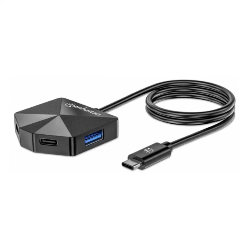 Manhattan 4-Port USB 3.0 Type-C / Type-A Combo Hub 2x2 181150