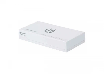 Manhattan Switch 8-Port Gigabit Ethernet, Plastic