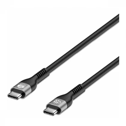 Manhattan USB 2.0 Type-C EPR Charging Cable 240 W / PD 3.1 356367