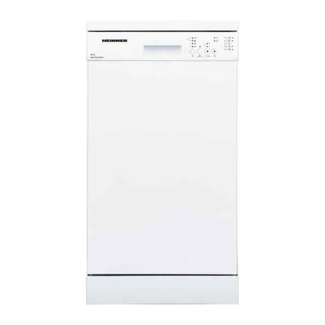Mašina za pranje sudova HEINNER HDW-FS4552WE++ 10kompleta/5prog/45cm/bela