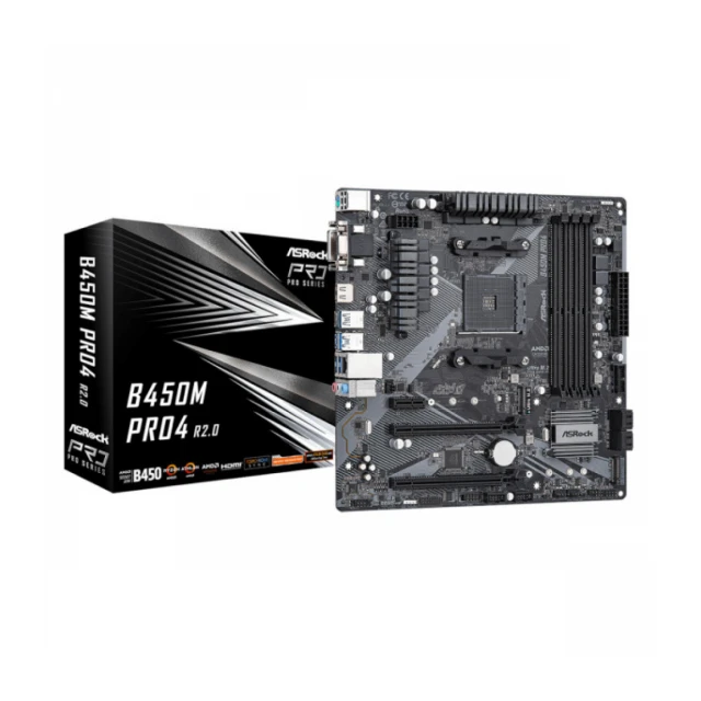 Matična ploča ASROCK B450M PRO 4 R2.0/AM4