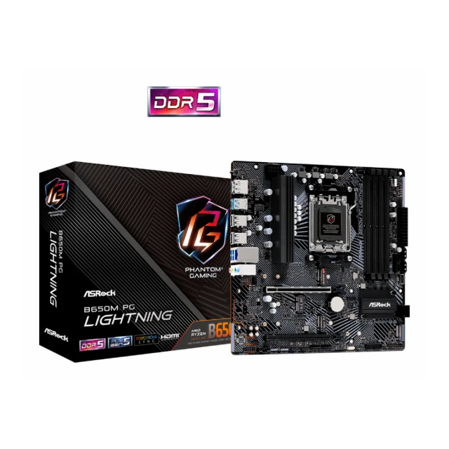 Matična ploča ASROCK B650M PG LIGHTNING/AM5