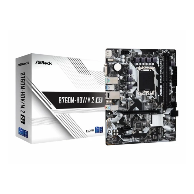 Matična ploča ASROCK B760M-HDV/M.2 D4/LGA1700