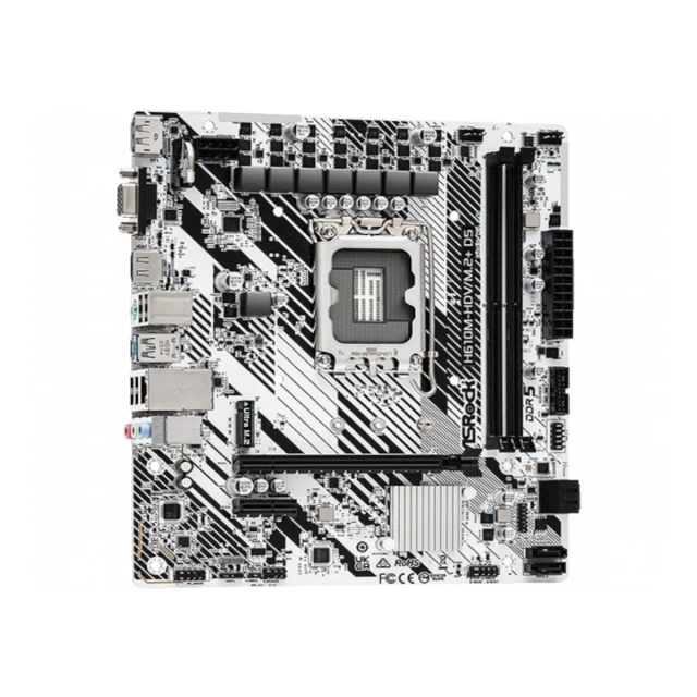 Matična ploča ASROCK H610M-HDV/M.2+ D5/LGA1700